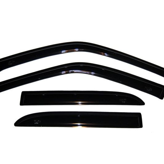 AVS 94321 - AVS94321 - AVS 99-04 Chevy Tracker (4 Door) Ventvisor Outside Mount Window Deflectors 4pc - Smoke - Shipped in Europe - Tuningsupply.com