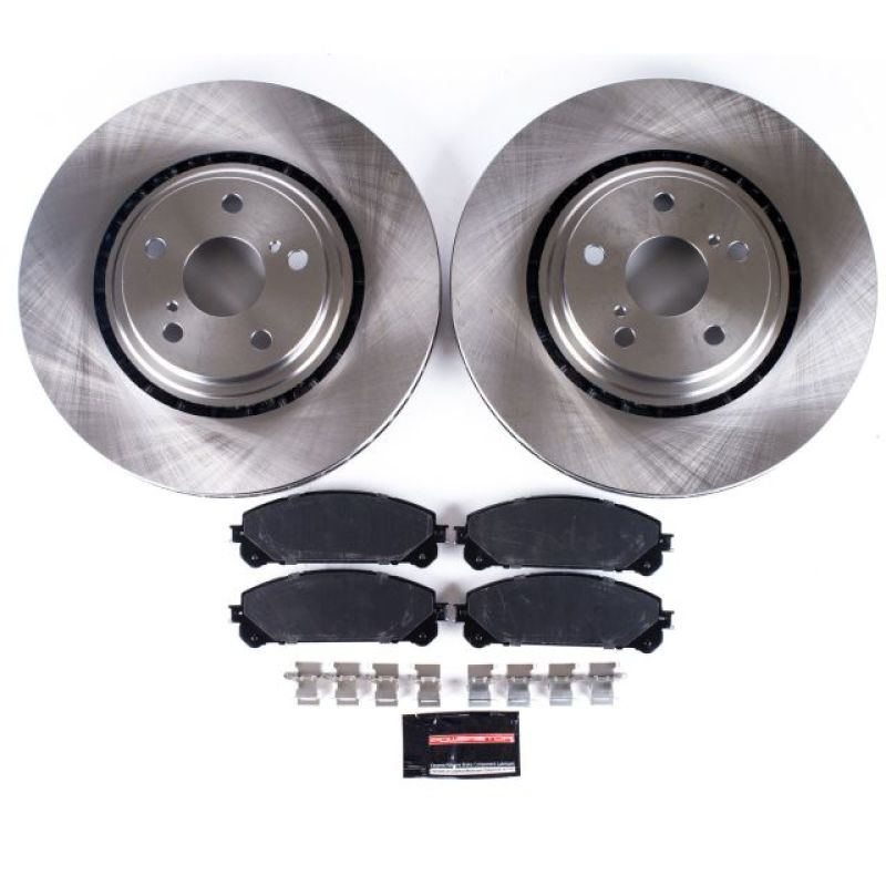 PowerStop KOE4713 - PSBKOE4713 - Power Stop 15-17 Lexus NX200t Front Autospecialty Brake Kit - Shipped in Europe - Tuningsupply.com
