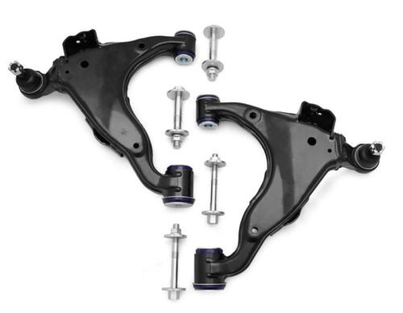 Superpro TRC493 - SPRTRC493 - Superpro 10-23 Toyota 4Runner/Lexus GX460 - KDSS Front Lower Control Arm Set - Camber Adjustable - Shipped in Europe - Tuningsupply.com