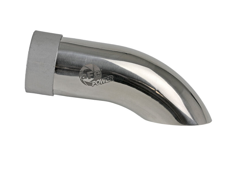 aFe 49T25254-P09 - AFE49T25254-P09 - aFe MACH Force-Xp 304 Stainless Steel Clamp-on 2.5in Exhaust Tip - Polished - Shipped in Europe - Tuningsupply.com