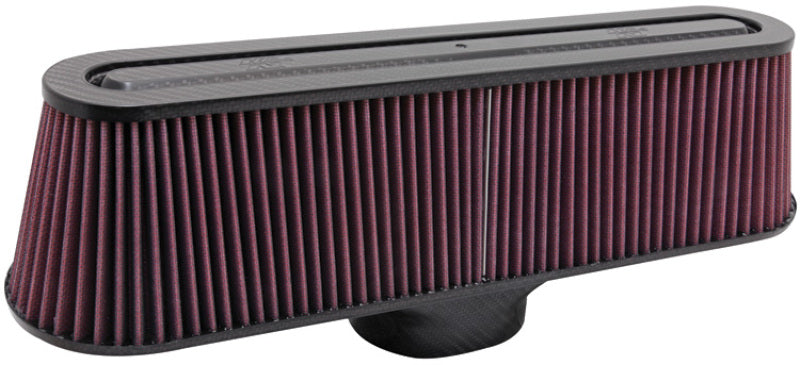 K&N Engineering RP-5135 - KNNRP-5135 - K&N Air Filter with Carbon Fiber Top and Base - Shipped in Europe - Tuningsupply.com