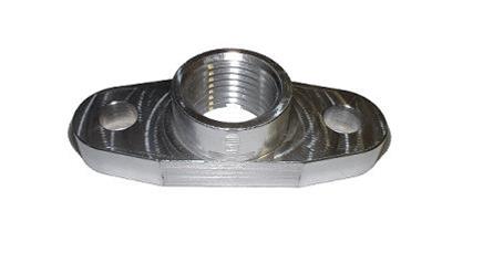Torque Solution TS-UNI-588 - TQSTS-UNI-588 - Torque Solution Extended Port Matched Oil Drain Flange: -10AN for T3/T4 PTE / Turbonetics - Shipped in Europe - Tuningsupply.com