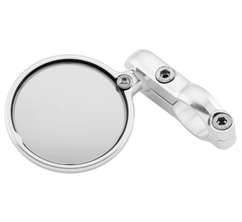 CRG Constructors BS-201 - CRGBS-201 - CRG Blindsight 2 in. Round Bar-End Mirror - Silver - Shipped in Europe - Tuningsupply.com