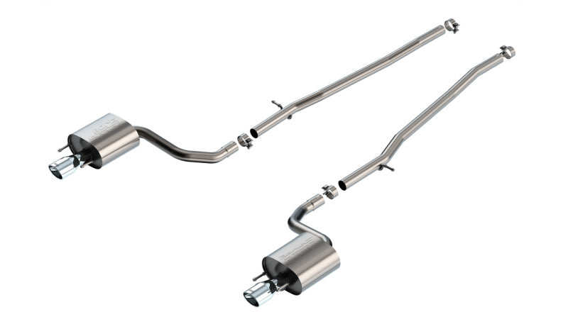 Borla 140956 - BOR140956 - Borla 16-17 Lexus IS200T / 18-24 Lexus IS300 2.25in S Type Cat Back 4.25in Tip - Stainless Steel Tip - Shipped in Europe - Tuningsupply.com