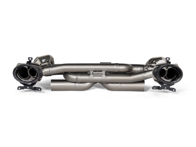 Akrapovic S-PO/T/8 - AKRS-PO/T/8 - Akrapovic Porsche 911 Carrera /S/4/4S/GTS/Cabriolet/Targa/Dakar (992) Slip-On Line Titanium Exhaust - Shipped in Europe - Tuningsupply.com