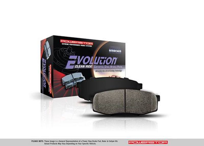 PowerStop 16-2304 - PSB16-2304 - Power Stop 20-21 Toyota Highlander Front Z16 Evo Ceramic Brake Pads - Shipped in Europe - Tuningsupply.com