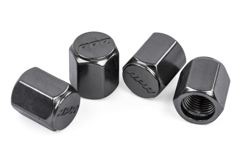 APR MS100179 - APRMS100179 - APR Valve Stem Caps - Gunmetal (Set of 4) - Shipped in Europe - Tuningsupply.com