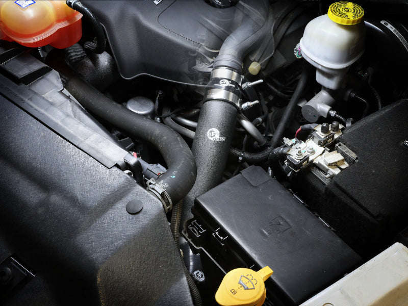 aFe 46-20498-B - AFE46-20498-B - aFe 16-19 RAM 1500 V6 3.0L (TD) BladeRunner 3in Aluminum Hot Charge Pipe - Black - Shipped in Europe - Tuningsupply.com