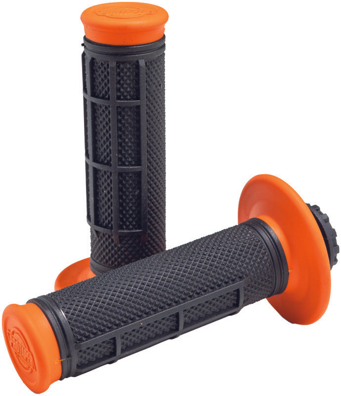 ProTaper 023354 - PTR023354 - ProTaper Pro Series Clamp On 1/2 Waffle Orange/Black - Shipped in Europe - Tuningsupply.com