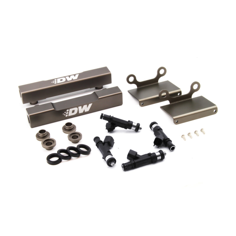 DeatschWerks - DWK6-101-1000 - DeatschWerks 04-06 Subaru STI/LGT Side Feed to Top Feed Fuel Rail Conv Kit w/ 1000cc Injectors - Shipped in Europe - Tuningsupply.com