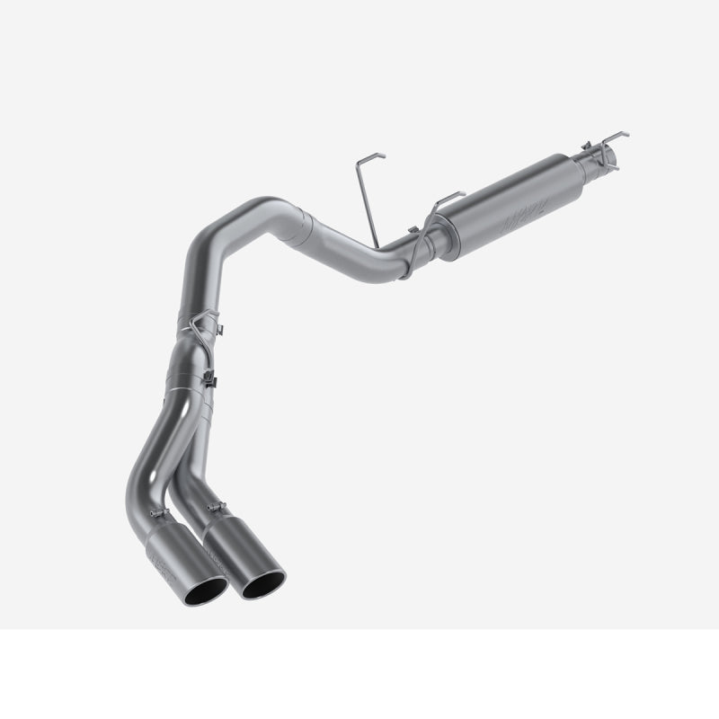 MBRP PS5150409 - MBRPS5150409 - MBRP 14-16 Ram 2500/3500 6.4L 4in 409 SS Single Side Dual Outlet Cat Back Exhaust - Shipped in Europe - Tuningsupply.com