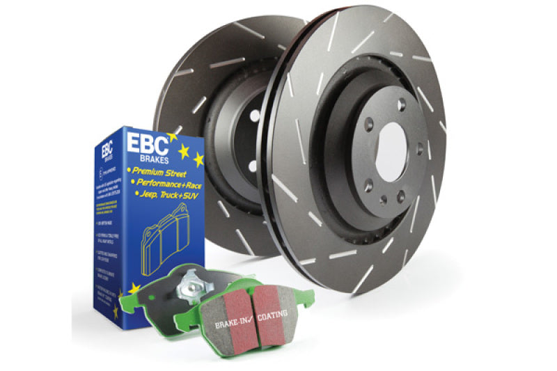 EBC S2KF1384 - EBCS2KF1384 - EBC S2 Kits Greenstuff Pads and USR Rotors - Shipped in Europe - Tuningsupply.com