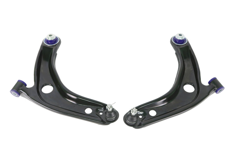Superpro TRC1100 - SPRTRC1100 - SuperPro Toyota Prius C/Yaris Front Lower Control Arm Set - Shipped in Europe - Tuningsupply.com