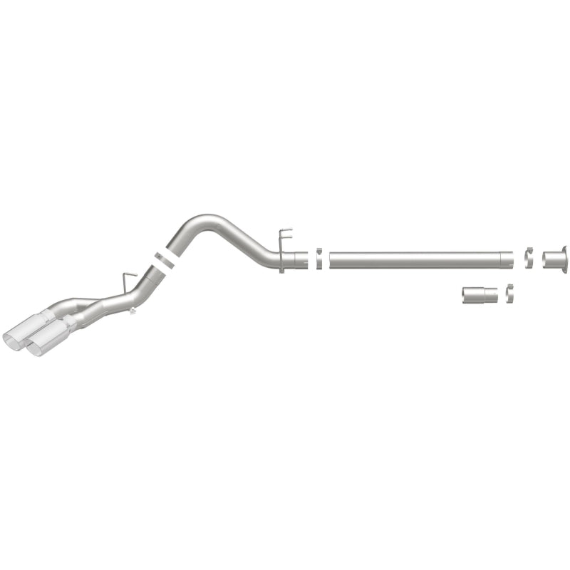 Magnaflow 17873 - MAG17873 - MagnaFlow 08-17 Ford F-250/F-350/F-450 4.6L/6.7 DPF-Back SS 4in Dual Single Passenger Side Rear Exit - Shipped in Europe - Tuningsupply.com