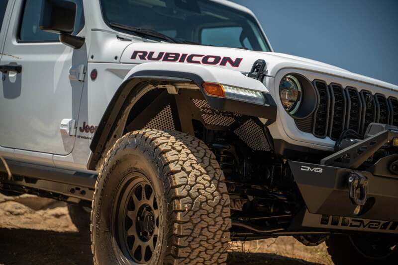 DV8 Offroad INFEND-06FB - DVEINFEND-06FB - DV8 Offroad 2018+ Jeep Wrangler JL/Gladiator JT Front Inner Fenders - Shipped in Europe - Tuningsupply.com