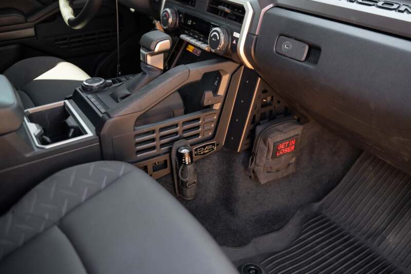 DV8 Offroad CCT1-02 - DVECCT1-02 - DV8 Offroad 2024 Toyota Tacoma Center Console Molle Panels & Digital Device Mount - Shipped in Europe - Tuningsupply.com