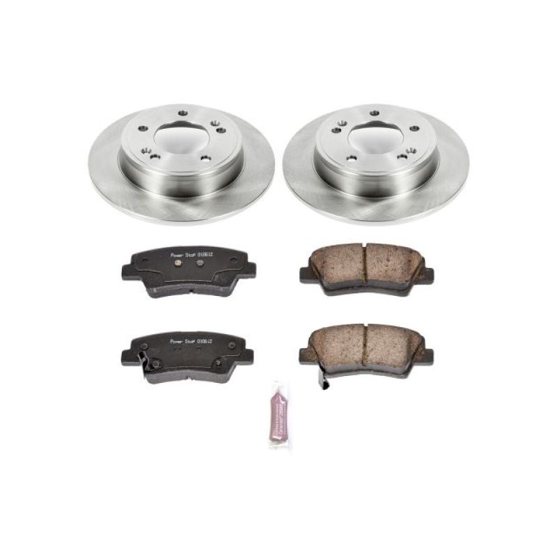 PowerStop KOE6501 - PSBKOE6501 - Power Stop 11-19 Hyundai Elantra Rear Autospecialty Brake Kit - Shipped in Europe - Tuningsupply.com