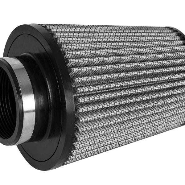 aFe 21-91004 - AFE21-91004 - aFe MagnumFLOW Pro DRY S Universal Air Filter 3in F / 6in B / 4.5in T (Inv) / 7in H - Shipped in Europe - Tuningsupply.com