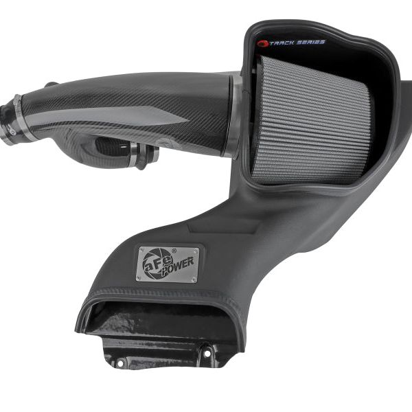 aFe 57-10010D - AFE57-10010D - aFe 17-20 Ford F-150/Raptor Track Series Carbon Fiber Cold Air Intake System With Pro DRY S Filters - Shipped in Europe - Tuningsupply.com