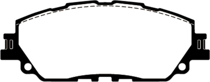 EBC DP42378R - EBCDP42378R - EBC 2019+ Lexus ES300H 2.5L Hybrid Yellowstuff Front Brake Pads - Shipped in Europe - Tuningsupply.com