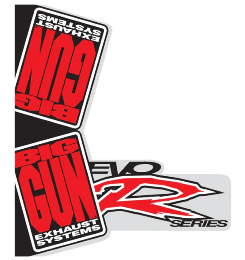 Big Gun 41-RWRAP - BIG41-RWRAP - Big Gun EVO R Muffler Wrap Decal - Shipped in Europe - Tuningsupply.com