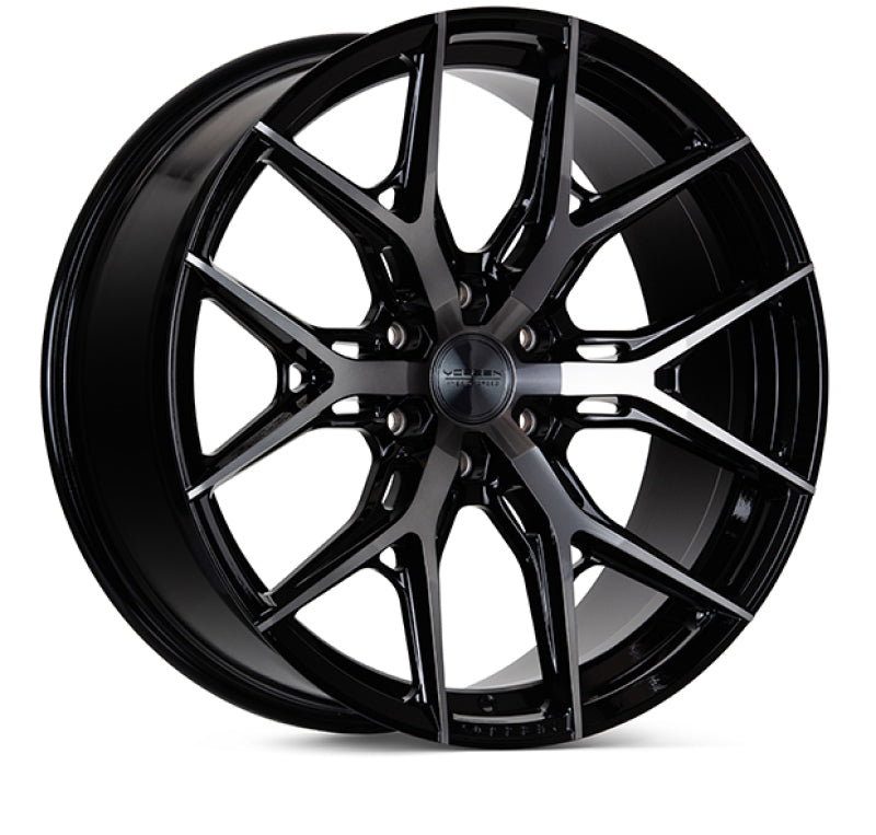 Vossen HF64-2G29 - VOSHF64-2G29 - Vossen HF6-4 22x10 / 6x139.7 / ET-18 / Super Deep Face / 106.1 - Tinted Gloss Black Wheel - Shipped in Europe - Tuningsupply.com