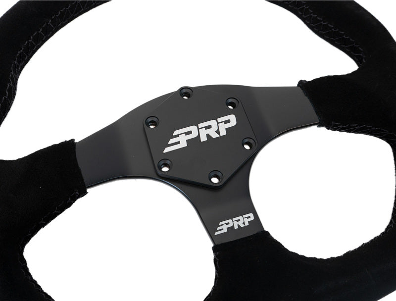 PRP Seats G250 - PRPG250 - PRP Comp-R Suede Steering Wheel Black - Shipped in Europe - Tuningsupply.com
