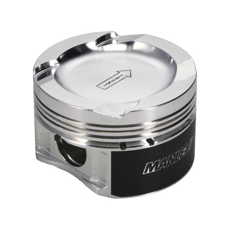 Manley Performance 646000C-6 - MAN646000C-6 - Manley BMW N54B30 32cc Platinum Series Dish Piston Set - Shipped in Europe - Tuningsupply.com