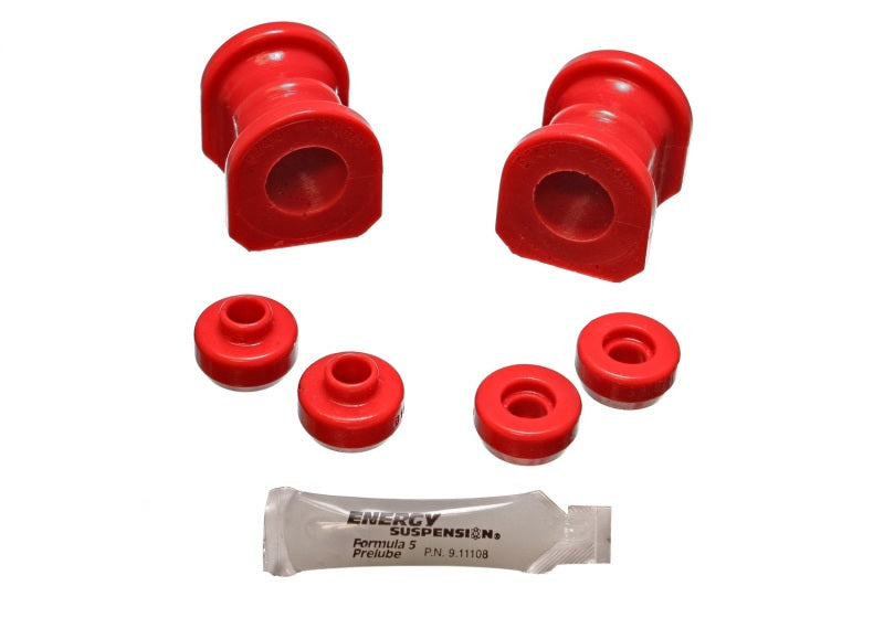 Energy Suspension 7.5123R - ENG7.5123R - Energy Suspension 89-94 Nissan 240SX (S13) Red 25mm Front Sway Bar Bushing Set - Shipped in Europe - Tuningsupply.com