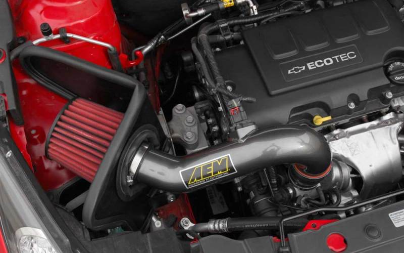 AEM Induction 21-744C - AEM21-744C - AEM 2011-2014 Chevrolet Cruze 1.4L - Cold Air Intake System - Gunmetal Gray - Shipped in Europe - Tuningsupply.com