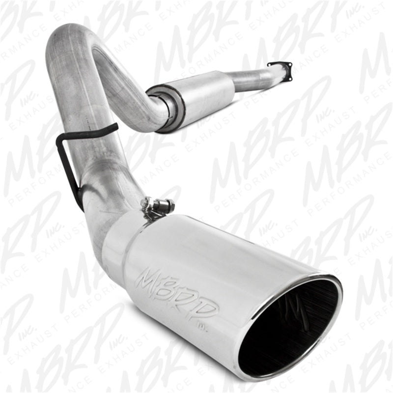 MBRP PS6000AL - MBRPS6000AL - MBRP 2001-2005 Chev/GMC 2500/3500 Duramax EC/CC Cat Back Single Side - Shipped in Europe - Tuningsupply.com