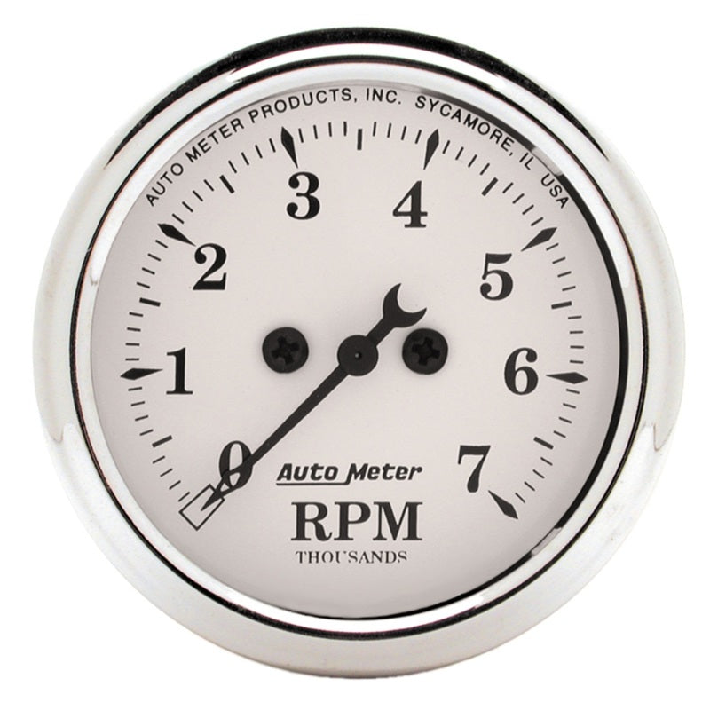 AutoMeter 1694 - ATM1694 - Autometer 2 1/16 inch 7000rpm Old Tyme Tachometer (52.4mm) - Shipped in Europe - Tuningsupply.com