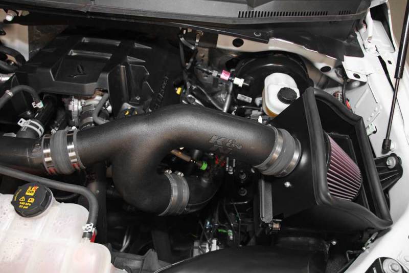 K&N Engineering 57-2593 - KNN57-2593 - K&N 2015 FORD F150 2.7L V6 Performance Intake Kit - Shipped in Europe - Tuningsupply.com