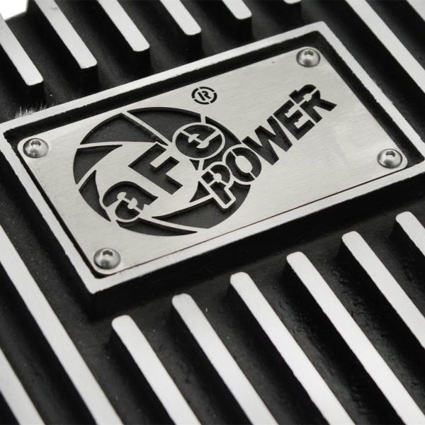 aFe 46-70172 - AFE46-70172 - aFe Power Transmission Pan Black Machined 09-14 Ford 6R80 F-150 Trucks - Shipped in Europe - Tuningsupply.com