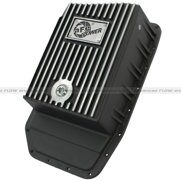 aFe 46-70172 - AFE46-70172 - aFe Power Transmission Pan Black Machined 09-14 Ford 6R80 F-150 Trucks - Shipped in Europe - Tuningsupply.com