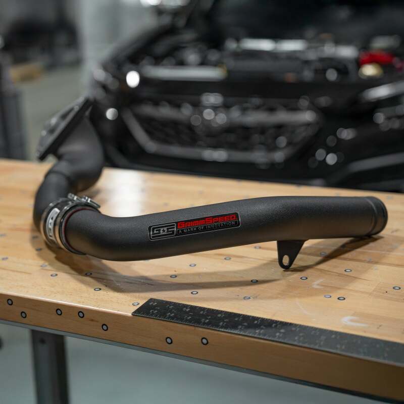 GrimmSpeed GRM113083BLK - GRMGRM113083BLK - GrimmSpeed 2022+ Subaru WRX Charge Pipe Kit - Black - Shipped in Europe - Tuningsupply.com