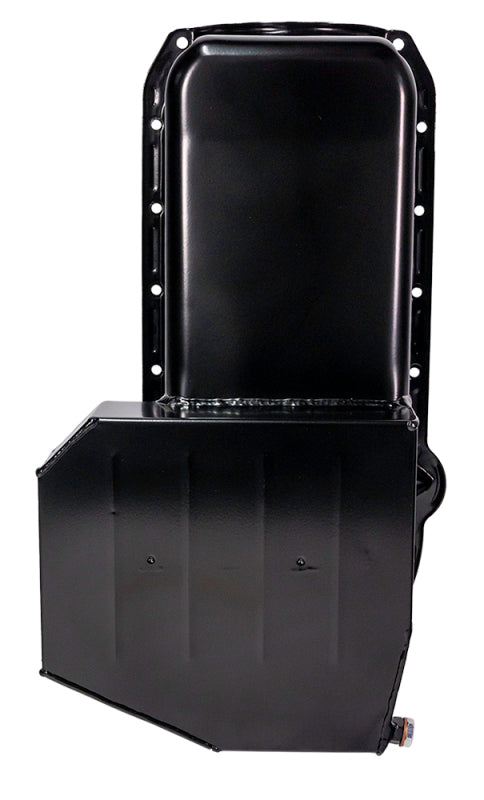 Moroso 21316 - MOR21316 - Moroso Pre-80 Chevrolet SBC (w/Driver Side Dipstick) Wet Sump 7qt 7.5in Steel Oil Pan - Black - Shipped in Europe - Tuningsupply.com