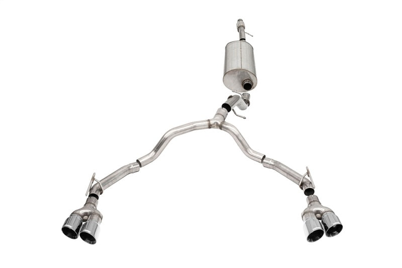 CORSA Performance 21127 - COR21127 - Corsa 2021-2025 GM Tahoe/Yukon 5.3L 3in. Catback Exhaust - Twin 4in. Exhaust - Shipped in Europe - Tuningsupply.com