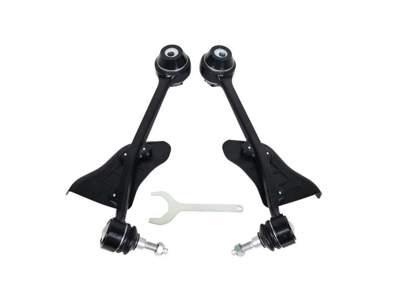 Whiteline KTA416 - WHLKTA416 - Whiteline 15-23 Ford Mustang S550 Front Tension Link Lower Control Arm - Shipped in Europe - Tuningsupply.com