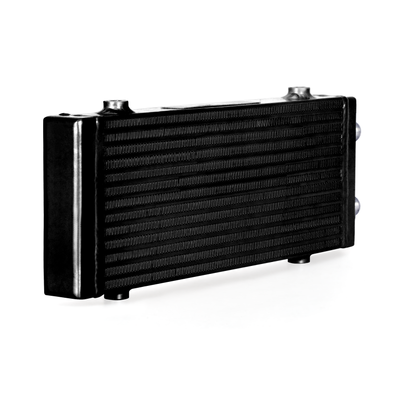 Mishimoto MMOC-DP-MBK - MISMMOC-DP-MBK - Mishimoto Universal Medium Bar and Plate Dual Pass Black Oil Cooler - Shipped in Europe - Tuningsupply.com