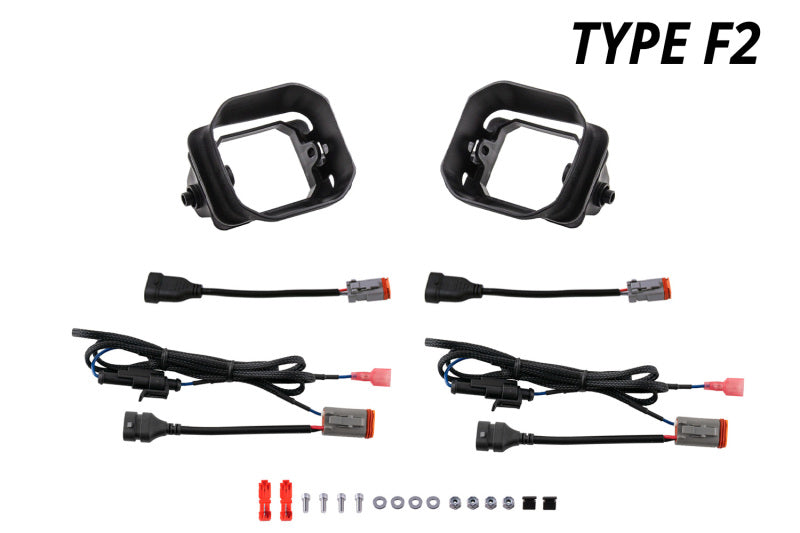 Diode Dynamics DD6380P - DIODD6380P - Diode Dynamics SS3 Type X Fog Light Mounting Kit - Shipped in Europe - Tuningsupply.com