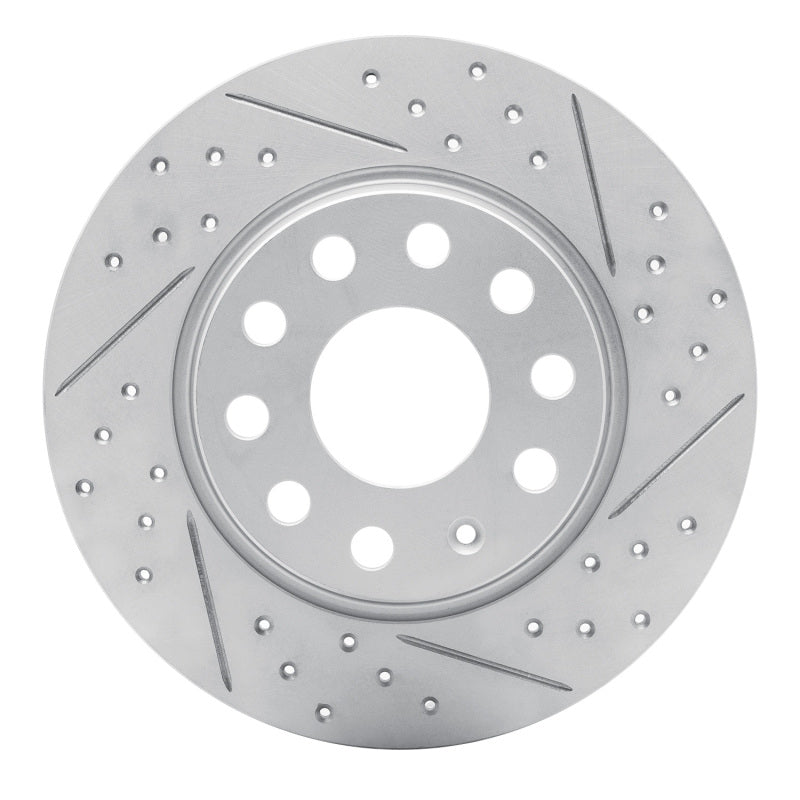 R1 Concepts 830-74031R - RNC830-74031R - R1 05-25 Audi A3 Sportback E-Tron Rear Right Drilled & Slotted Geo-Carbon Rotor - Shipped in Europe - Tuningsupply.com