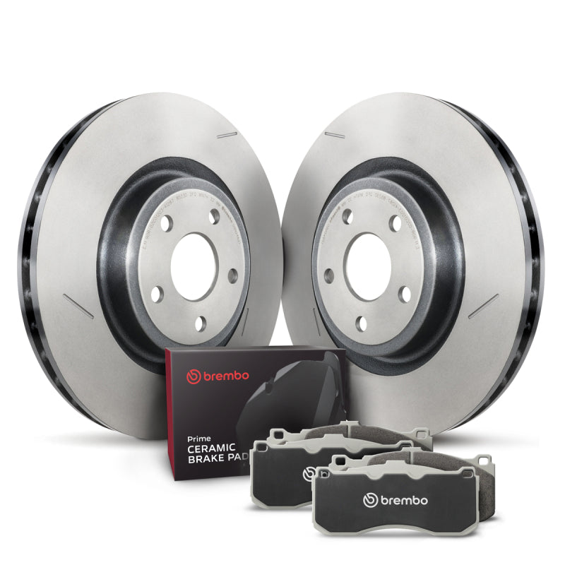 Brembo OE - BREKT00666 - Brembo OE 18-20 Dodge Durango/12-15 Jeep Grand Cherokee/17-20 Grand Cherokee Front Disc Brake Kit - Shipped in Europe - Tuningsupply.com