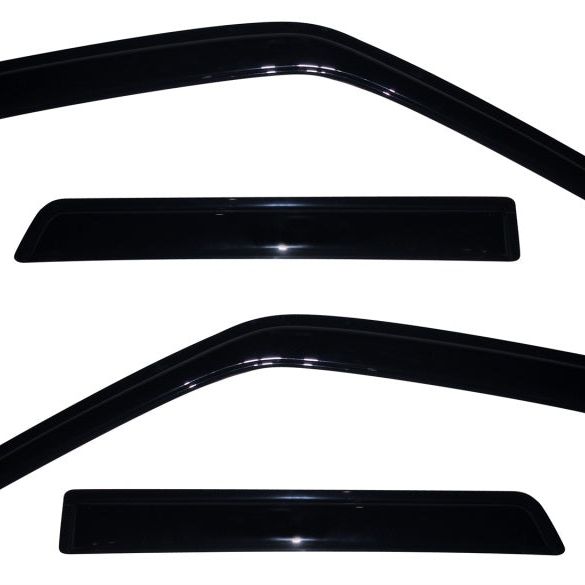 AVS 94378 - AVS94378 - AVS 10-18 Nissan Juke Ventvisor Outside Mount Window Deflectors 4pc - Smoke - Shipped in Europe - Tuningsupply.com