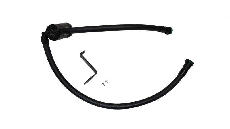 J&L 3094P-B - JLT3094P-B - J&L 23-26 Ford F-250/F-350 6.8L;7.3L Oil Separator 3.0 Passenger Side - Black Anodized - Shipped in Europe - Tuningsupply.com