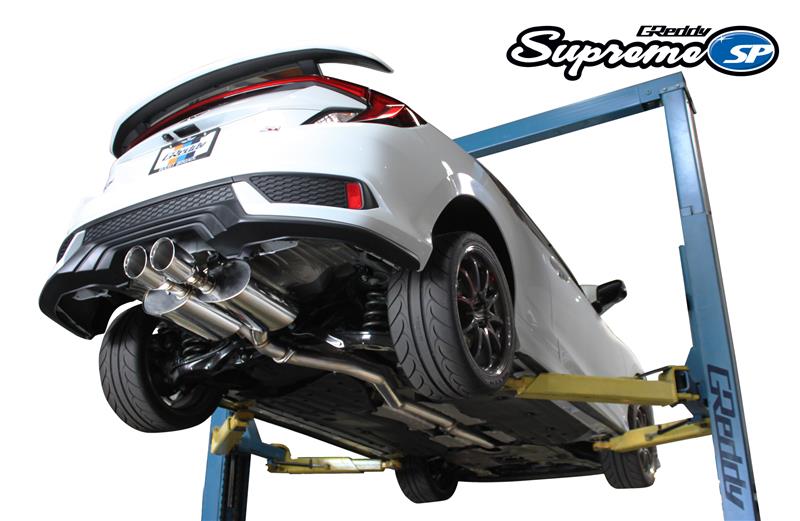 GReddy - GRE10158216 - GReddy 2017+ Honda Civic SI Coupe Supreme SP Exhaust - Shipped in Europe - Tuningsupply.com
