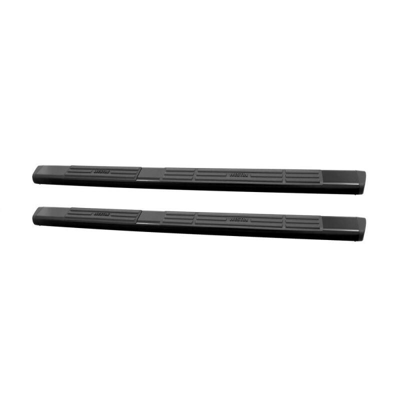 Westin 22-6035 - WES22-6035 - Westin Premier 6 in Oval Side Bar - Mild Steel 85 in - Black - Shipped in Europe - Tuningsupply.com