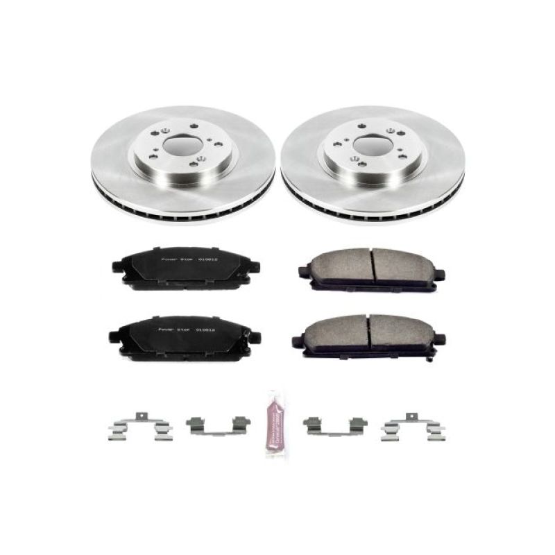 PowerStop KOE2290 - PSBKOE2290 - Power Stop 03-06 Acura MDX Front Autospecialty Brake Kit - Shipped in Europe - Tuningsupply.com