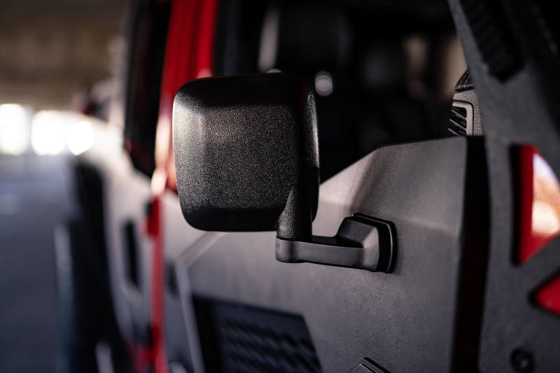 DV8 Offroad - DVEHDJL-02F - DV8 Offroad 18-22 Jeep Wrangler JL/JT Spec Series Half Doors - Front Set - Shipped in Europe - Tuningsupply.com