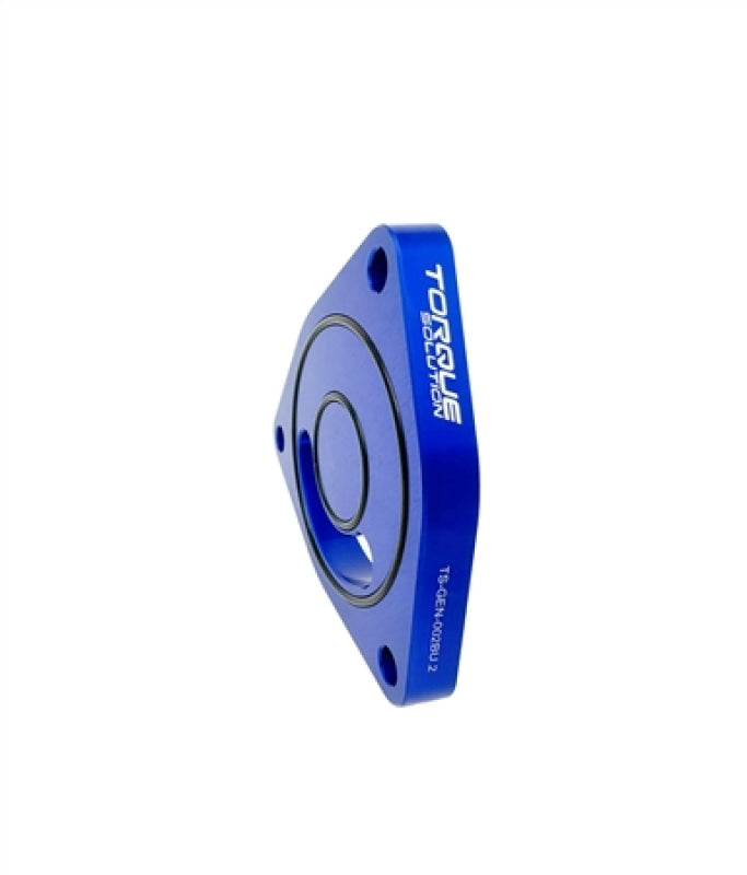 Torque Solution TS-GEN-002BU.2 - TQSTS-GEN-002BU.2 - Torque Solution V2 Blow Off BOV Sound Plate (Blue) - Multiple Applications - Shipped in Europe - Tuningsupply.com